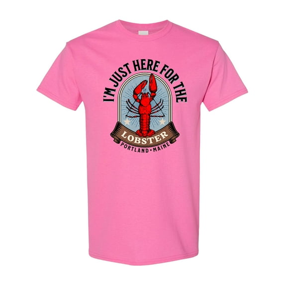 Inktastic Portland Maine Funny Lobster Lover T-Shirt