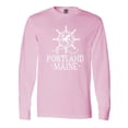 thumbnail image 1 of Inktastic Portland Maine Vacation Long Sleeve T-Shirt, 1 of 5