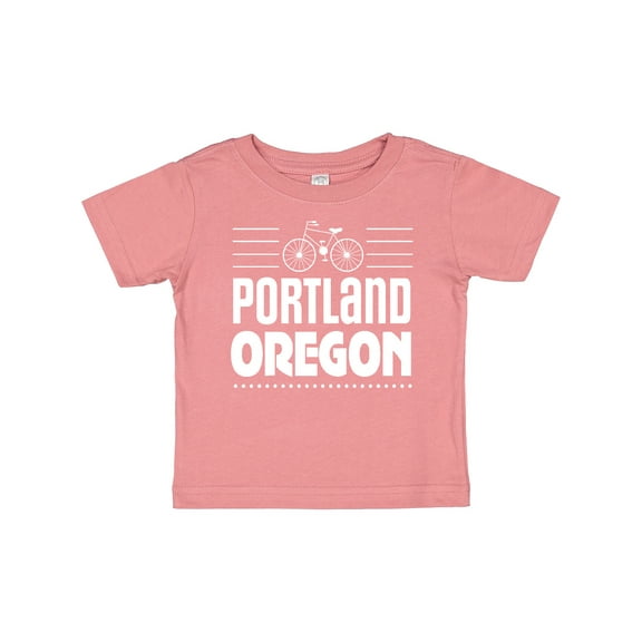 Inktastic Portland Oregon Biking Boys or Girls Baby T-Shirt