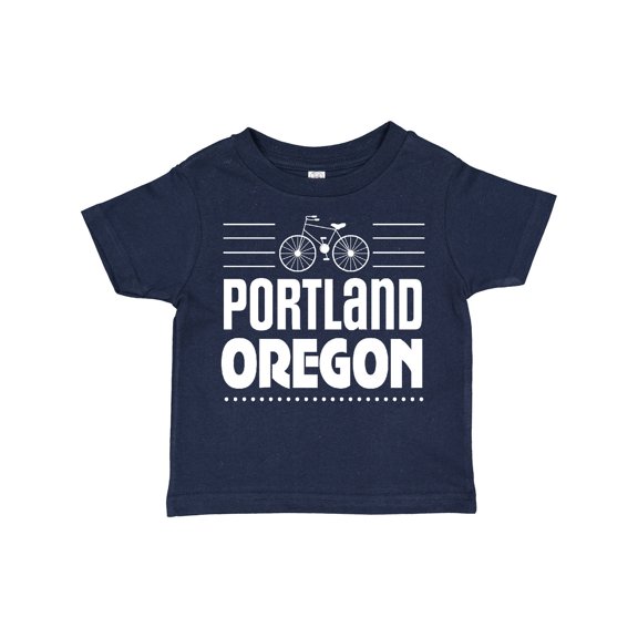 Inktastic Portland Oregon Biking Boys or Girls Toddler T-Shirt