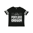 thumbnail image 1 of Inktastic Portland Oregon Biking Boys or Girls Toddler T-Shirt, 1 of 5