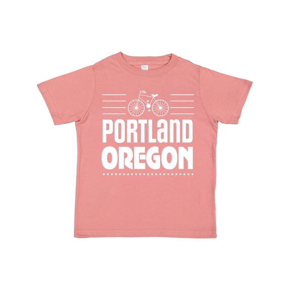 Inktastic Portland Oregon Biking Boys or Girls Toddler T-Shirt