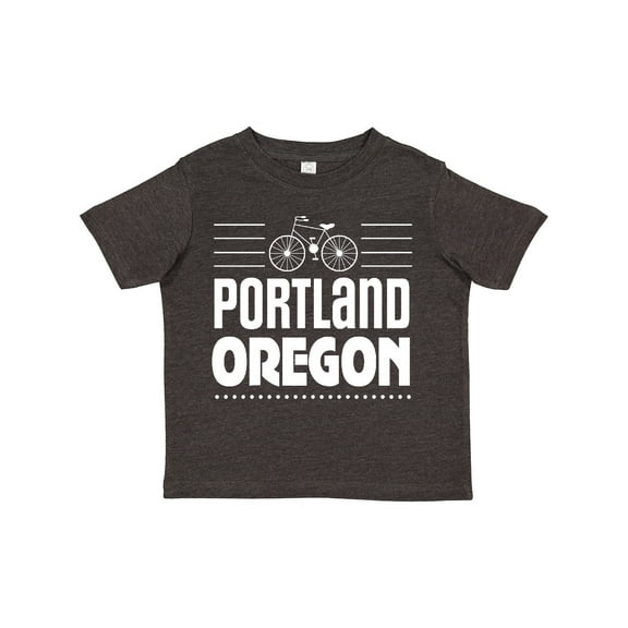 Inktastic Portland Oregon Biking Boys or Girls Toddler T-Shirt