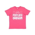thumbnail image 1 of Inktastic Portland Oregon Biking Youth T-Shirt, 1 of 5