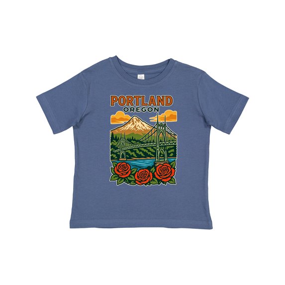Inktastic Portland Oregon Boys or Girls Toddler T-Shirt