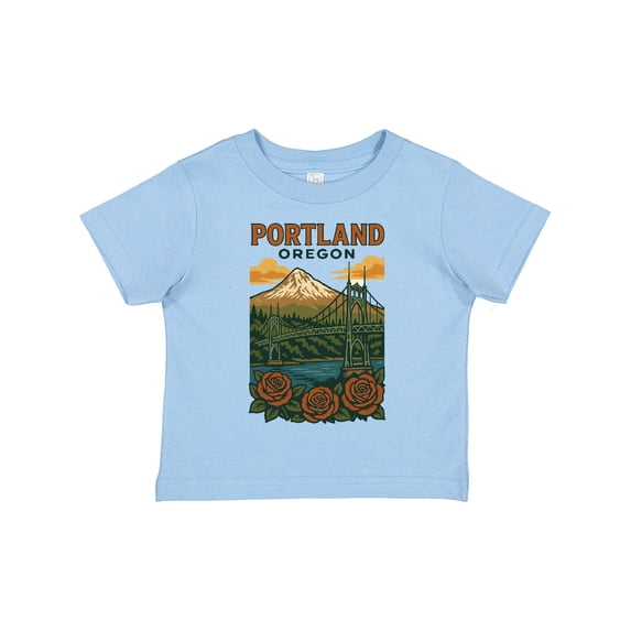 Inktastic Portland Oregon Boys or Girls Toddler T-Shirt