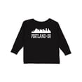 thumbnail image 1 of Inktastic Portland Oregon Skyline OR Cities Boys or Girls Long Sleeve Toddler T-Shirt, 1 of 5