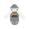 thumbnail image 1 of Inktastic Portland Oregon Skyline Retro Sunset Boys or Girls Long Sleeve Baby Bodysuit, 1 of 5