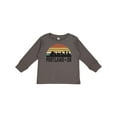 thumbnail image 1 of Inktastic Portland Oregon Skyline Retro Sunset Boys or Girls Long Sleeve Toddler T-Shirt, 1 of 5