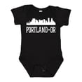 thumbnail image 1 of Inktastic Portland Oregon Skyline or Cities Boys or Girls Baby Bodysuit, 1 of 5