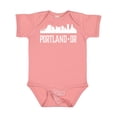 thumbnail image 1 of Inktastic Portland Oregon Skyline or Cities Boys or Girls Baby Bodysuit, 1 of 5
