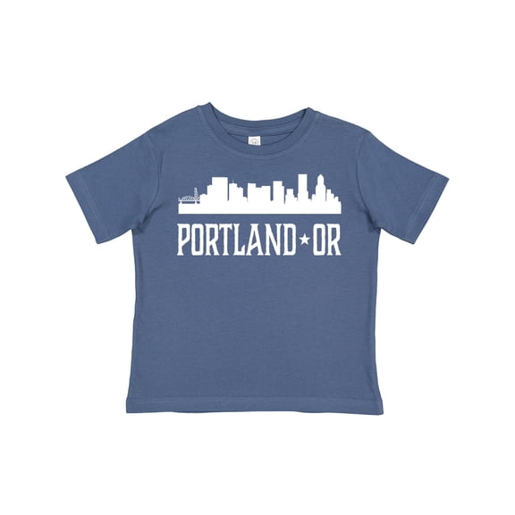 Inktastic Portland Oregon Skyline or Cities Boys or Girls Toddler T-Shirt