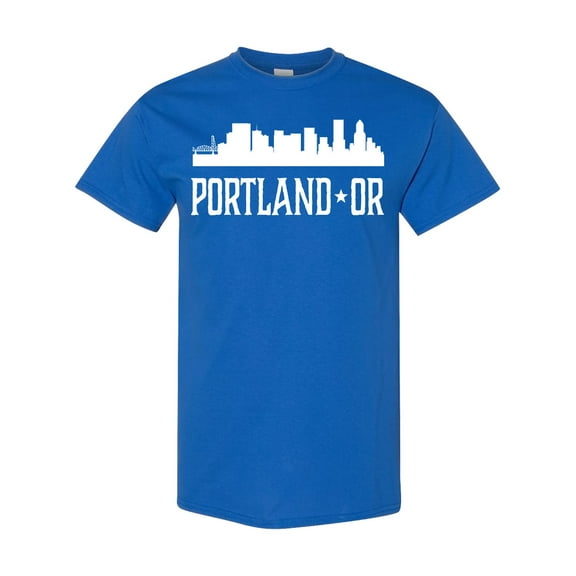 Inktastic Portland Oregon Skyline or Cities T-Shirt