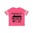 thumbnail image 1 of Inktastic Portland Oregon Someone Loves Me Skyline Boys or Girls Toddler T-Shirt, 1 of 5