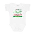 thumbnail image 1 of Inktastic Portuguese Family Reunion Funny Boys or Girls Baby Bodysuit, 1 of 5