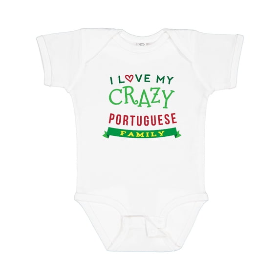 Inktastic Portuguese Family Reunion Funny Boys or Girls Baby Bodysuit