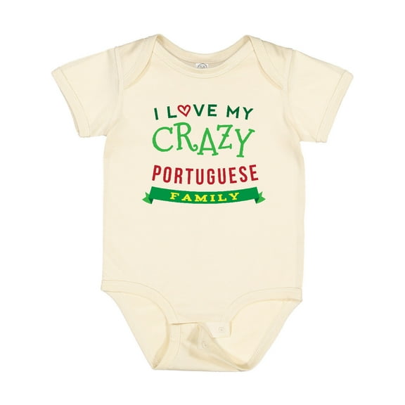 Inktastic Portuguese Family Reunion Funny Boys or Girls Baby Bodysuit