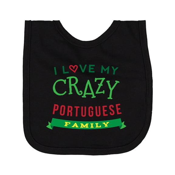 Inktastic Portuguese Family Reunion Funny Newborn Bib