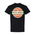 thumbnail image 1 of Inktastic Postal Worker Funny Idea T-Shirt, 1 of 5