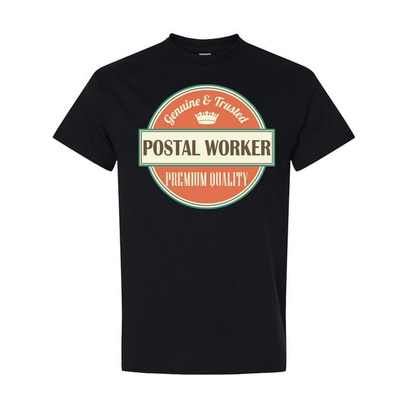 Inktastic Postal Worker Funny Idea T-Shirt