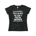 thumbnail image 1 of Inktastic Postal Worker Funny Job Gift Women's T-Shirt, 1 of 5