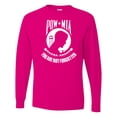 thumbnail image 1 of Inktastic Pow Mia White Long Sleeve T-Shirt, 1 of 5