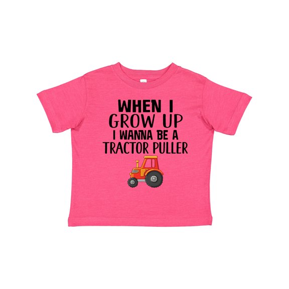 Inktastic Power Pulling Future Tractor Puller Boys or Girls Toddler T-Shirt