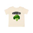 thumbnail image 1 of Inktastic Powered by Broccoli Boys or Girls Baby T-Shirt, 1 of 5