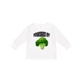 thumbnail image 1 of Inktastic Powered by Broccoli Boys or Girls Long Sleeve Toddler T-Shirt, 1 of 5