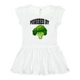 thumbnail image 1 of Inktastic Powered by Broccoli Girls Baby Dress, 1 of 5