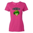 thumbnail image 1 of Inktastic Powered by Broccoli Women's T-Shirt, 1 of 5