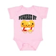 thumbnail image 1 of Inktastic Powered by Chicken Nuggets Boys or Girls Baby Bodysuit, 1 of 5