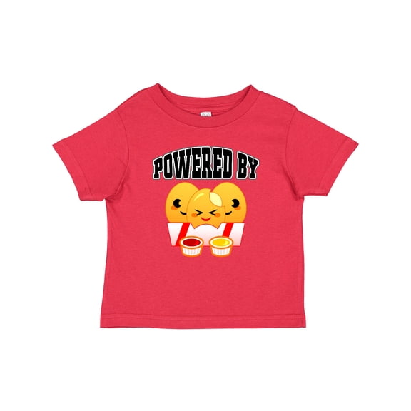 Inktastic Powered by Chicken Nuggets Boys or Girls Baby T-Shirt