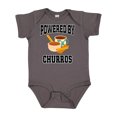 thumbnail image 1 of Inktastic Powered by Churros and Chocolate Boys or Girls Baby Bodysuit, 1 of 5