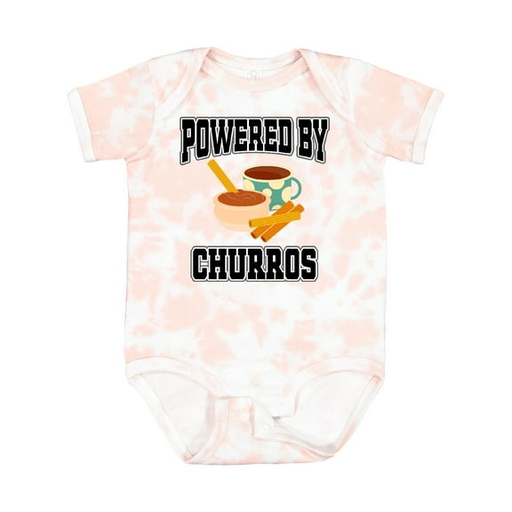 Inktastic Powered by Churros and Chocolate Boys or Girls Baby Bodysuit