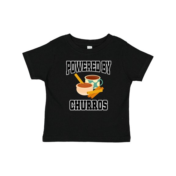 Inktastic Powered by Churros and Chocolate Boys or Girls Baby T-Shirt