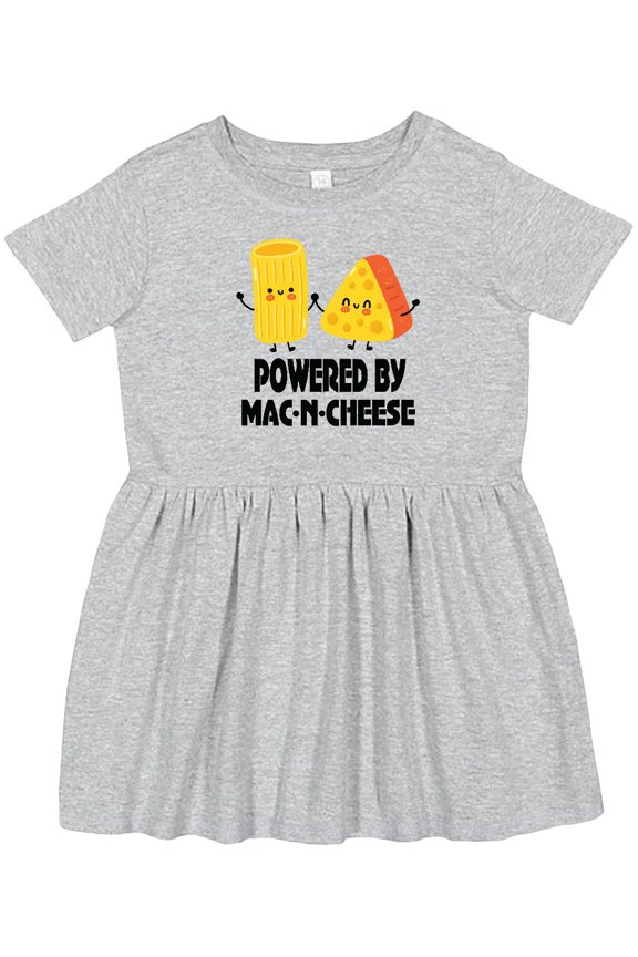 Powered by Mac N Cheese Girls Toddler Dress