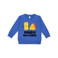 thumbnail image 1 of Inktastic Powered by Mac N Cheese Toddler Sweatshirt, 1 of 4