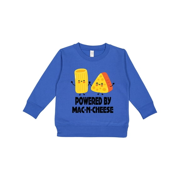 Inktastic Powered by Mac N Cheese Toddler Sweatshirt