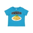 thumbnail image 1 of Inktastic Powered by Macaroni and Cheese Boys or Girls Toddler T-Shirt, 1 of 5
