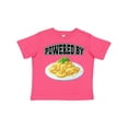 thumbnail image 1 of Inktastic Powered by Macaroni and Cheese Boys or Girls Toddler T-Shirt, 1 of 5