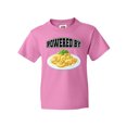 thumbnail image 1 of Inktastic Powered by Macaroni and Cheese Youth T-Shirt, 1 of 5
