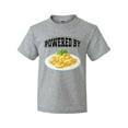 thumbnail image 1 of Inktastic Powered by Macaroni and Cheese Youth T-Shirt, 1 of 5