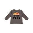 thumbnail image 1 of Inktastic Powered by P B and J Peanut Butter Lover Boys or Girls Long Sleeve Toddler T-Shirt, 1 of 5