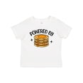 thumbnail image 1 of Inktastic Powered by Pancakes Boys or Girls Toddler T-Shirt, 1 of 5
