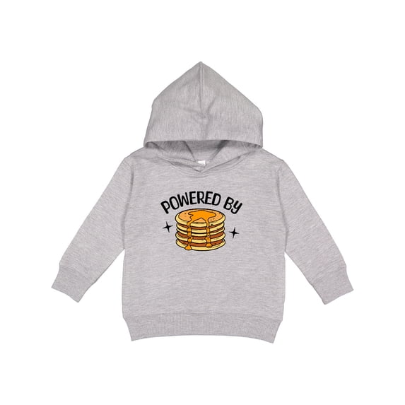 Inktastic Powered by Pancakes Toddler Hoodie