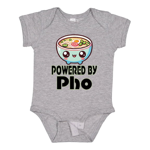 Inktastic Powered by Pho Boys or Girls Baby Bodysuit