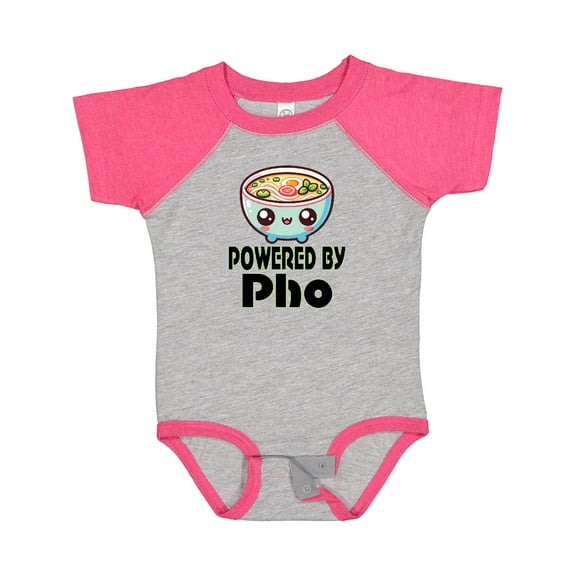Inktastic Powered by Pho Boys or Girls Baby Bodysuit