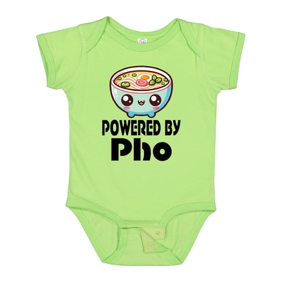 Inktastic Powered by Pho Boys or Girls Baby Bodysuit
