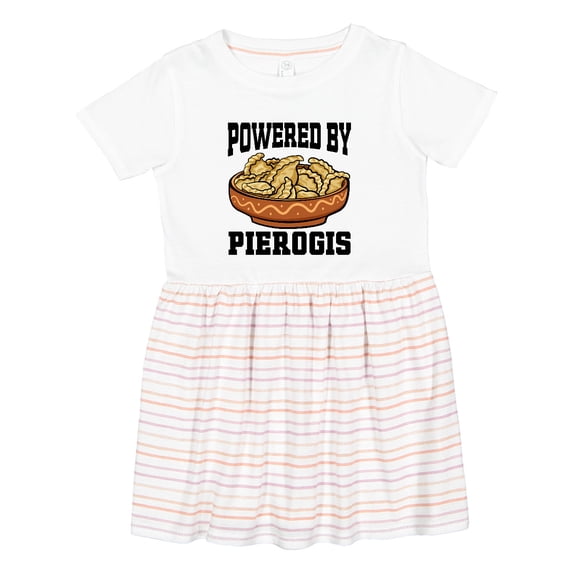 Inktastic Powered by Pierogis Girls Toddler Dress